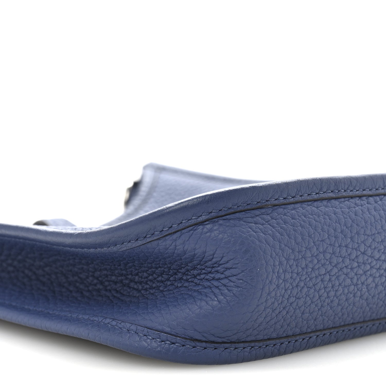 Hermes Taurillon Clemence Evelyne TPM Bleu Brighton 9 of 12