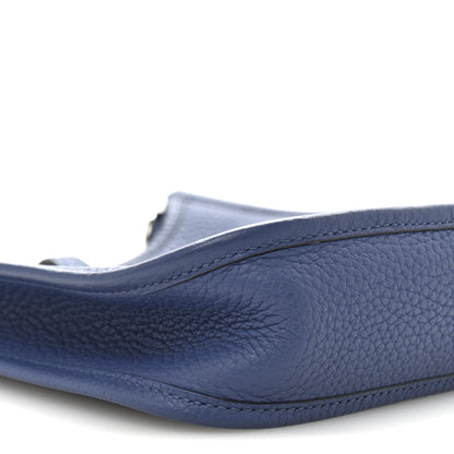 Hermes Taurillon Clemence Evelyne TPM Bleu Brighton 9 of 12