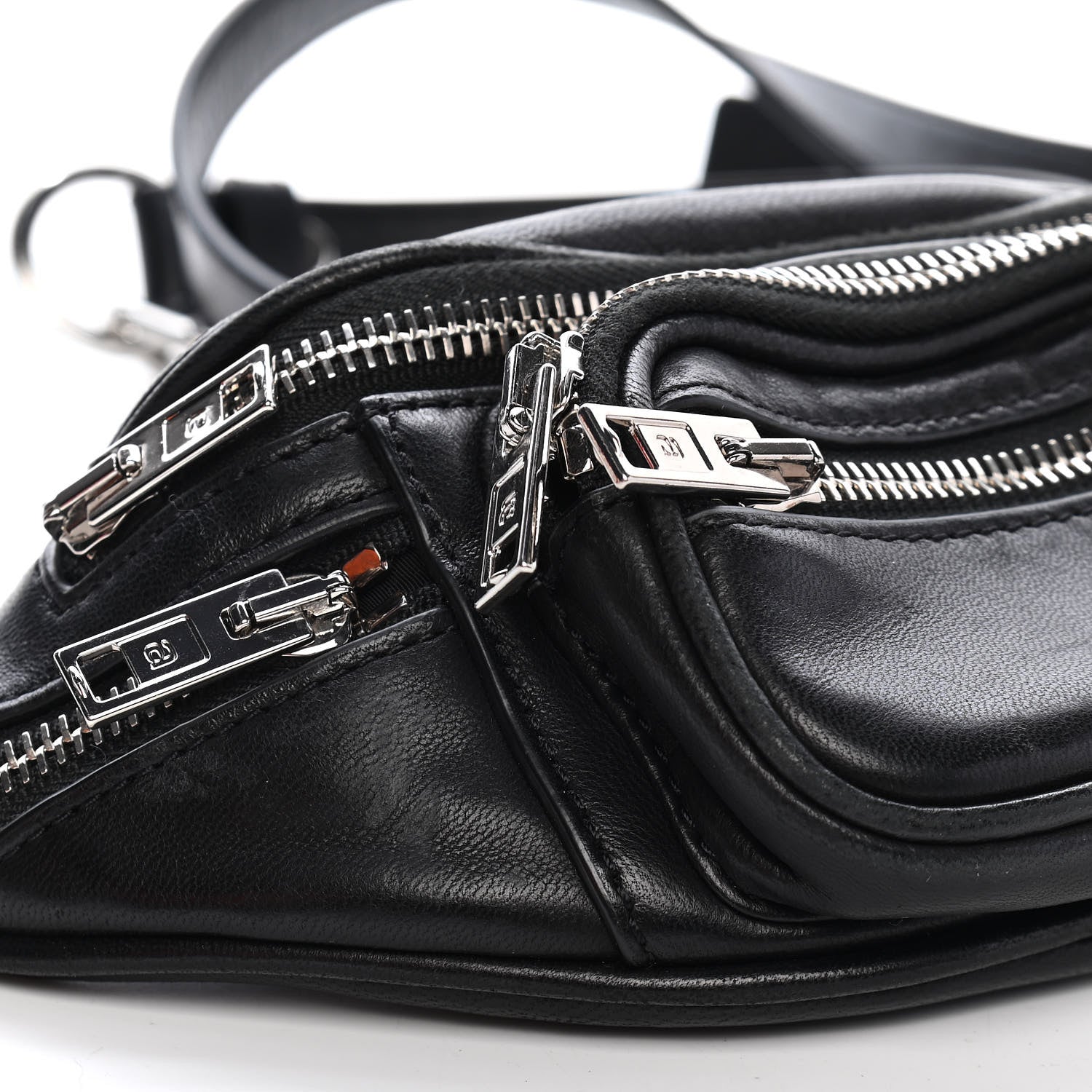 Alexander Wang Lambskin Mini Attica Belt Bag Black 13 of 15