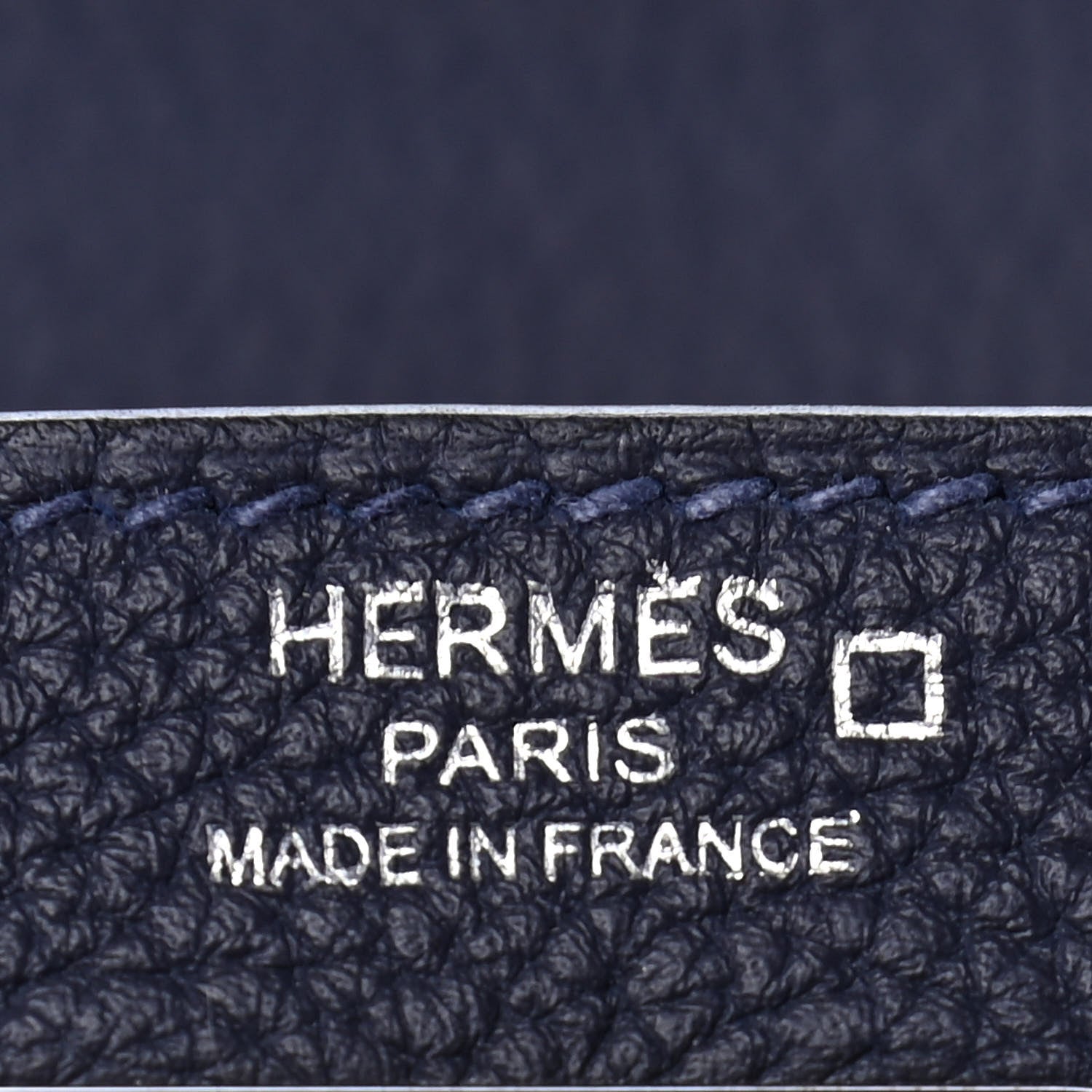 Hermes Togo Matte Alligator Kelly Retourne Touch 28 Bleu Nuit 6 of 10