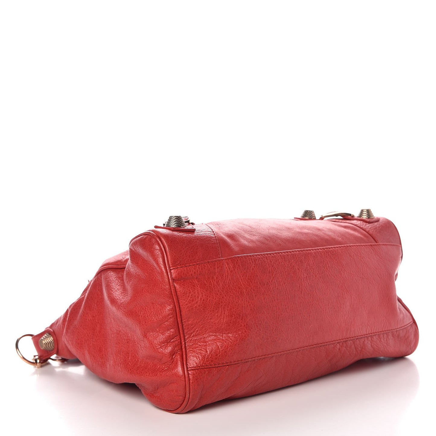Agneau Giant 21 Rose Gold Hardware Velo Coquelicot