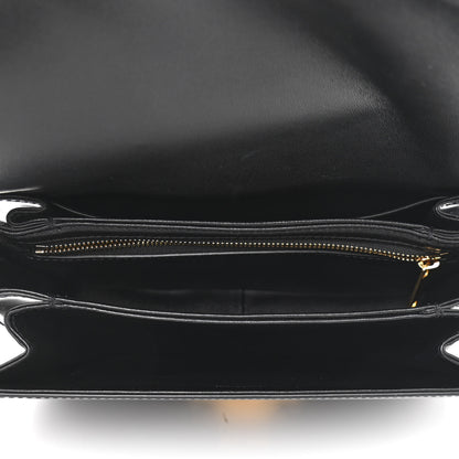 Celine Shiny Calfskin Medium Triomphe Black 5 of 15