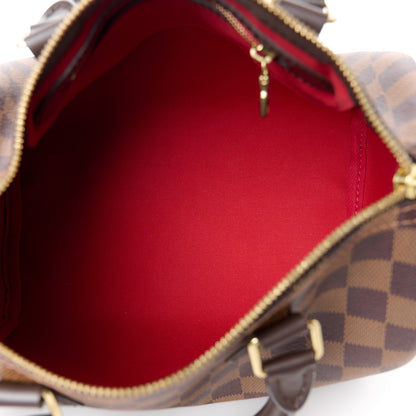 Louis Vuitton Damier Ebene Speedy Bandouliere 25 5 of 13