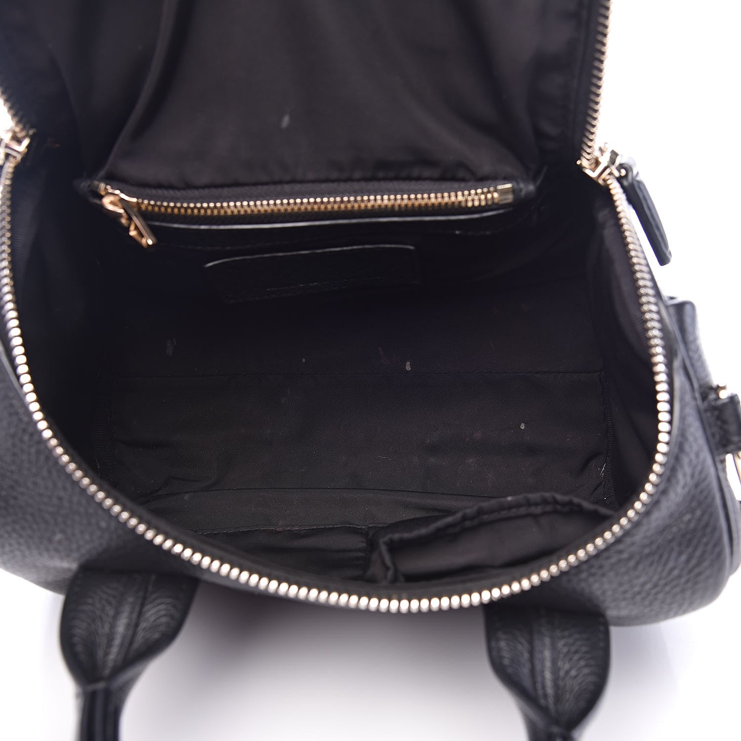 Alexander Wang Pebbled Lambskin Rockie Black Pale Gold Hardware 5 of 14