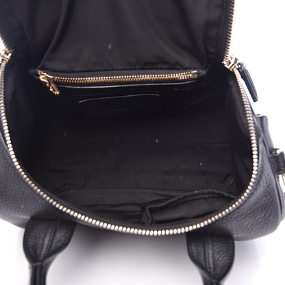 Alexander Wang Pebbled Lambskin Rockie Black Pale Gold Hardware 5 of 14