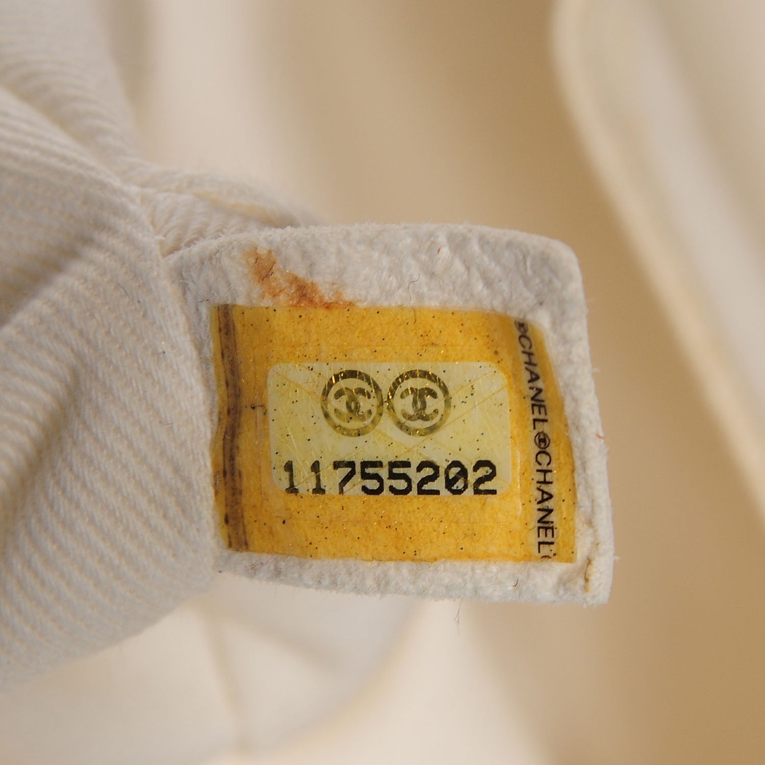 Chanel Caviar Quilted Timeless Accordion Flap White 7 of 7