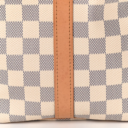 Louis Vuitton Damier Azur Braided Speedy Bandouliere 30 Blue 7 of 20