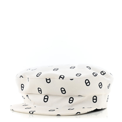 Hermes Canvas Womens Vauban Chaine d'Ancre Cap 59 Blanc Casse 1 of 11
