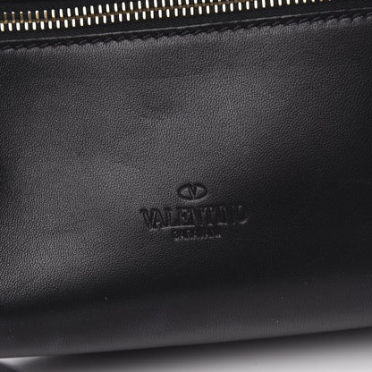 Valentino Garavani Lambskin Rockstud Spike Belt Bag 75 Black 10 of 10