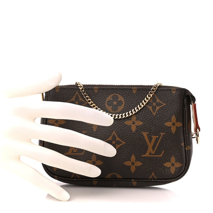 Louis Vuitton Monogram Mini Pochette Accessories 2 of 11