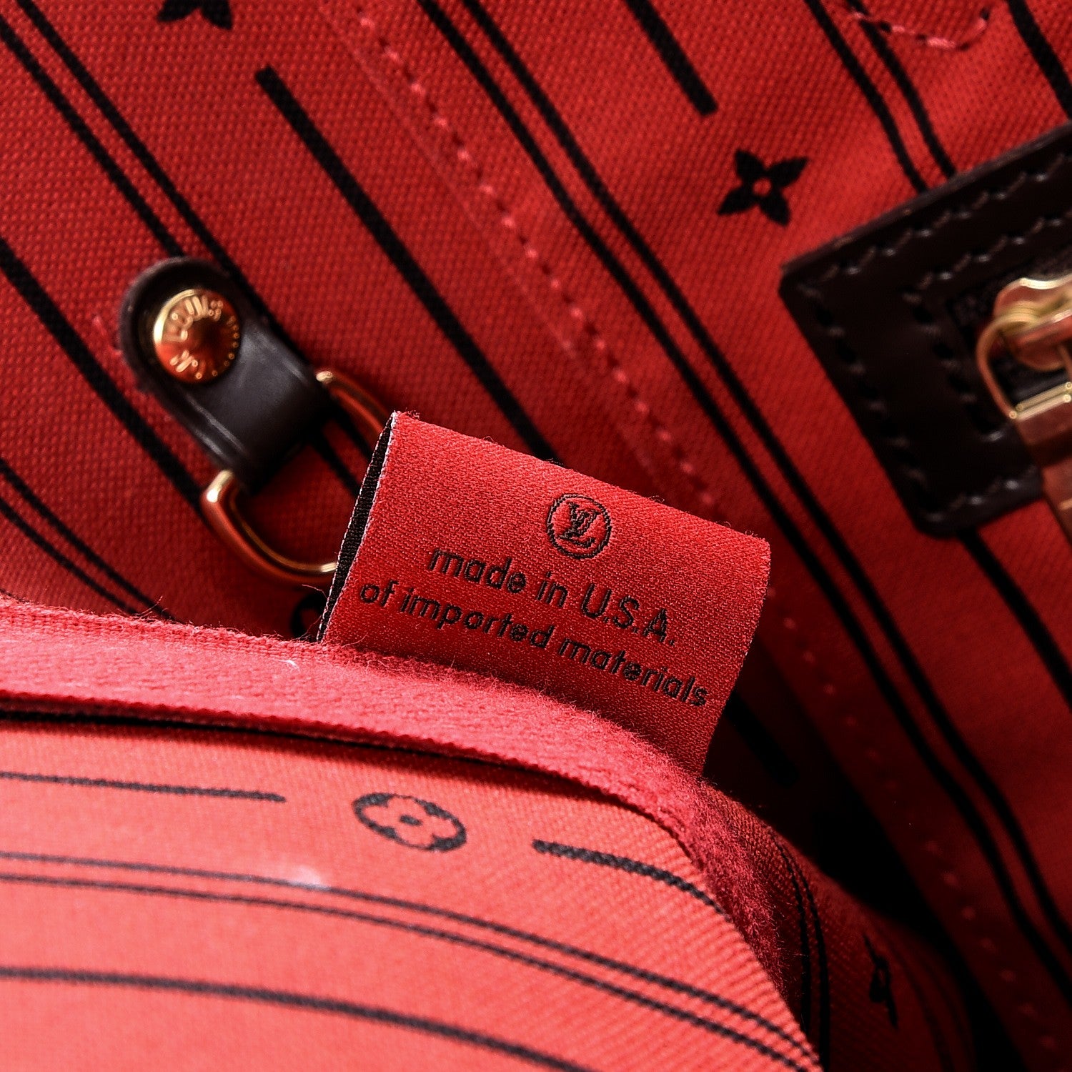 Louis Vuitton Damier Ebene Neverfull MM 7 of 11