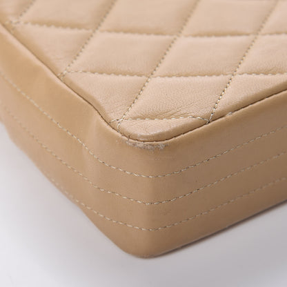 Chanel Lambskin Quilted Small Single Flap Beige 19 of 19