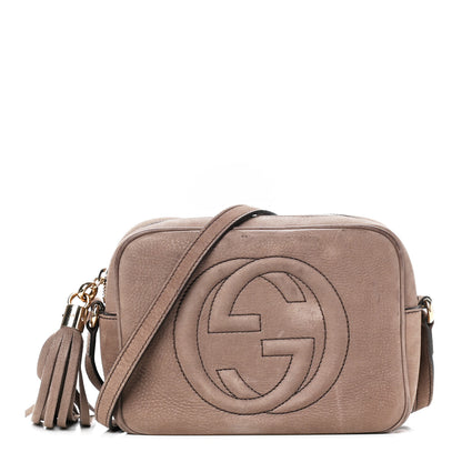 Gucci Vitello Range Small Soho Disco Bag Grey Field 1 of 4