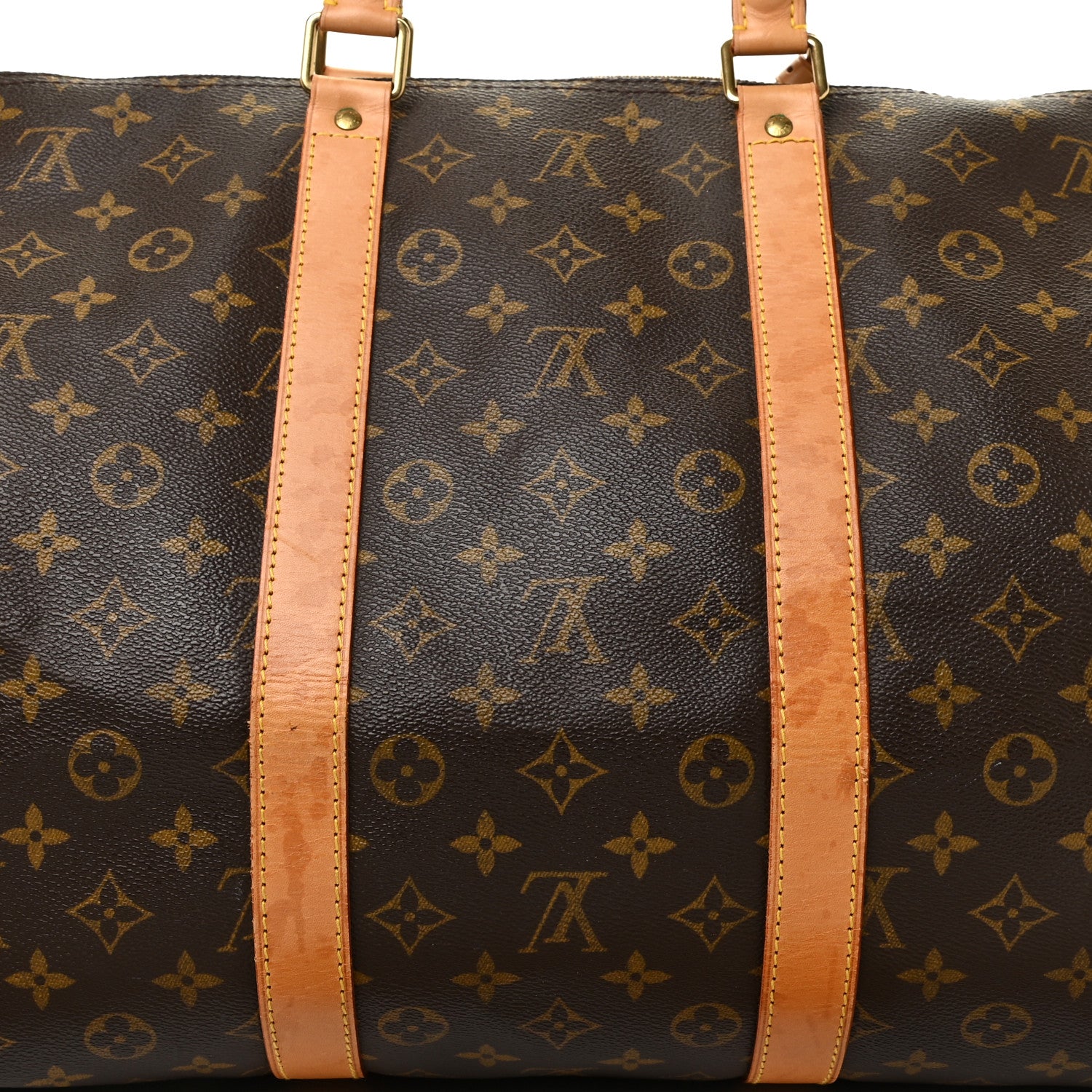 Louis Vuitton Monogram Keepall Bandouliere 55 25 of 38