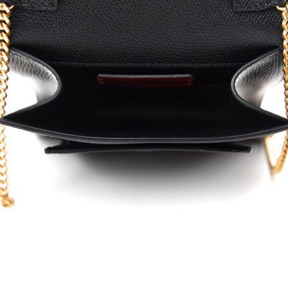 Valentino Garavani Calfskin VLogo Crossbody Bag Black 5 of 11