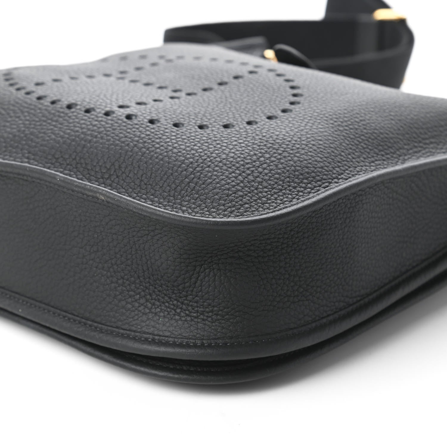 Hermes Taurillon Clemence Evelyne III PM Black 7 of 10