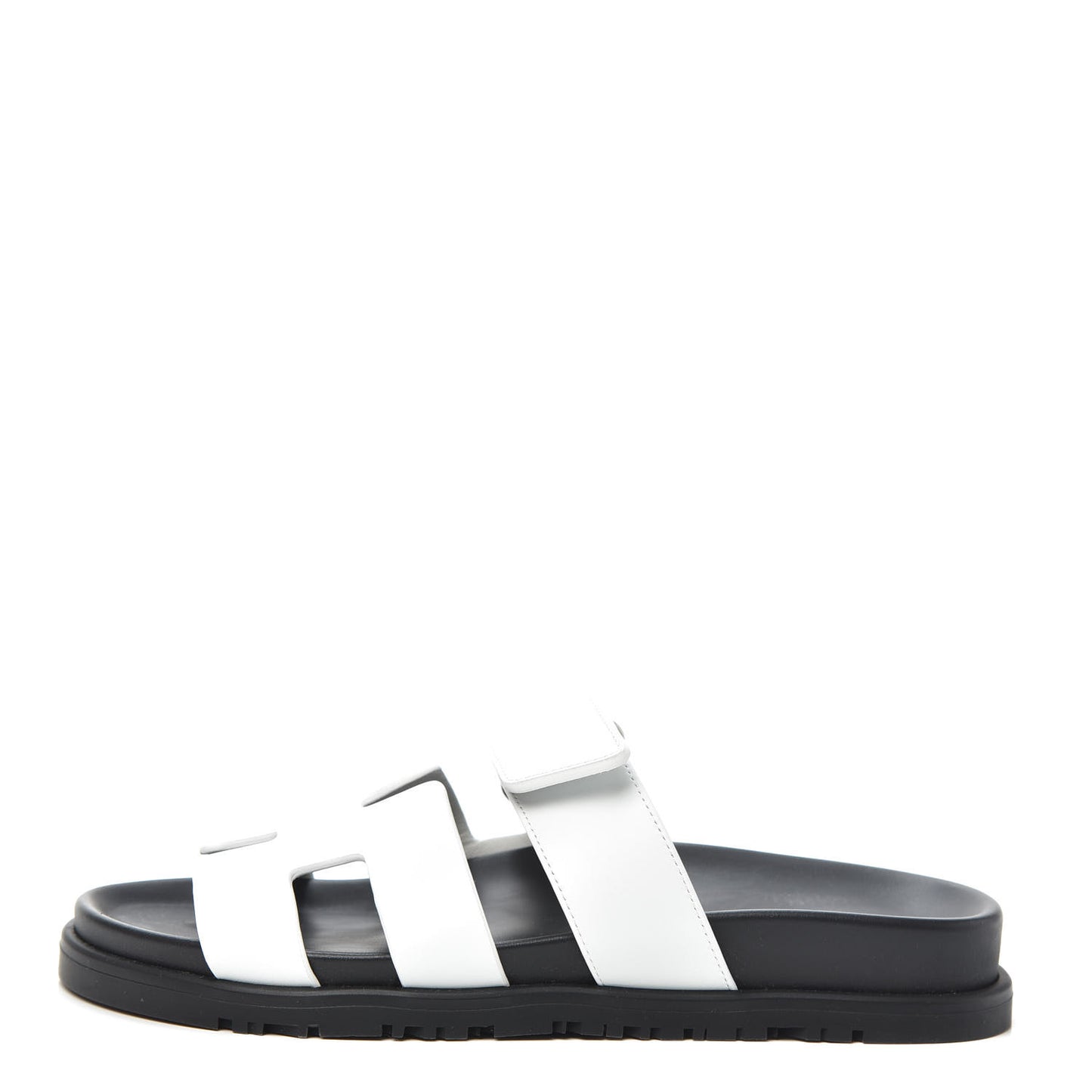 Calfskin Womens Chypre Sandals 36 White