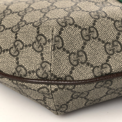 Gucci GG Supreme Monogram Web Small Ophidia Half Moon Hobo Brown 8 of 9