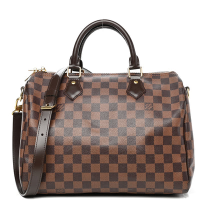 Louis Vuitton Damier Ebene Speedy Bandouliere 30 1 of 10