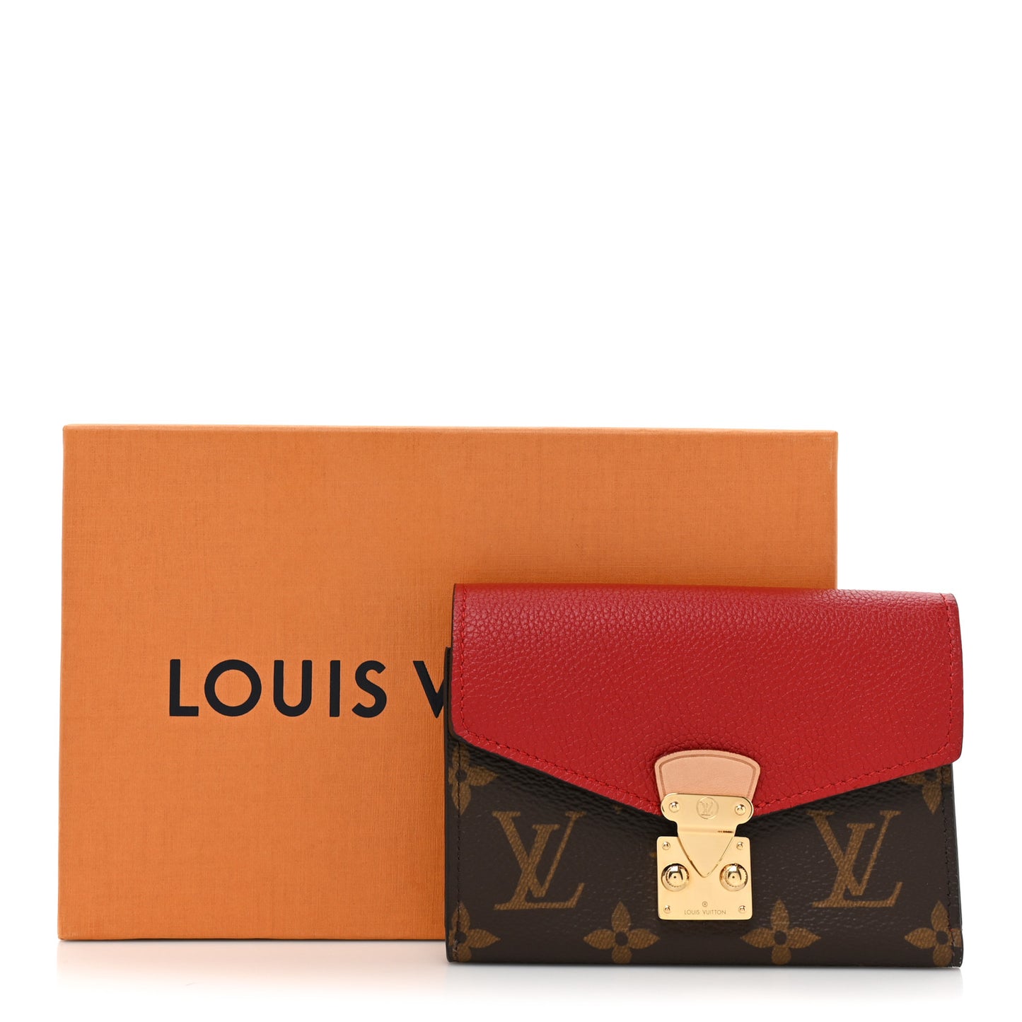 Monogram Pallas Compact Wallet NM Cerise