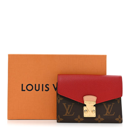 Louis Vuitton Monogram Pallas Compact Wallet NM Cerise 10 of 10