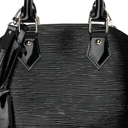 Louis Vuitton Epi Electric Alma BB Black 9 of 11