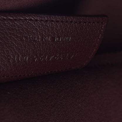Saint Laurent Calfskin Large Shopping Tote Bordeaux 8 of 11