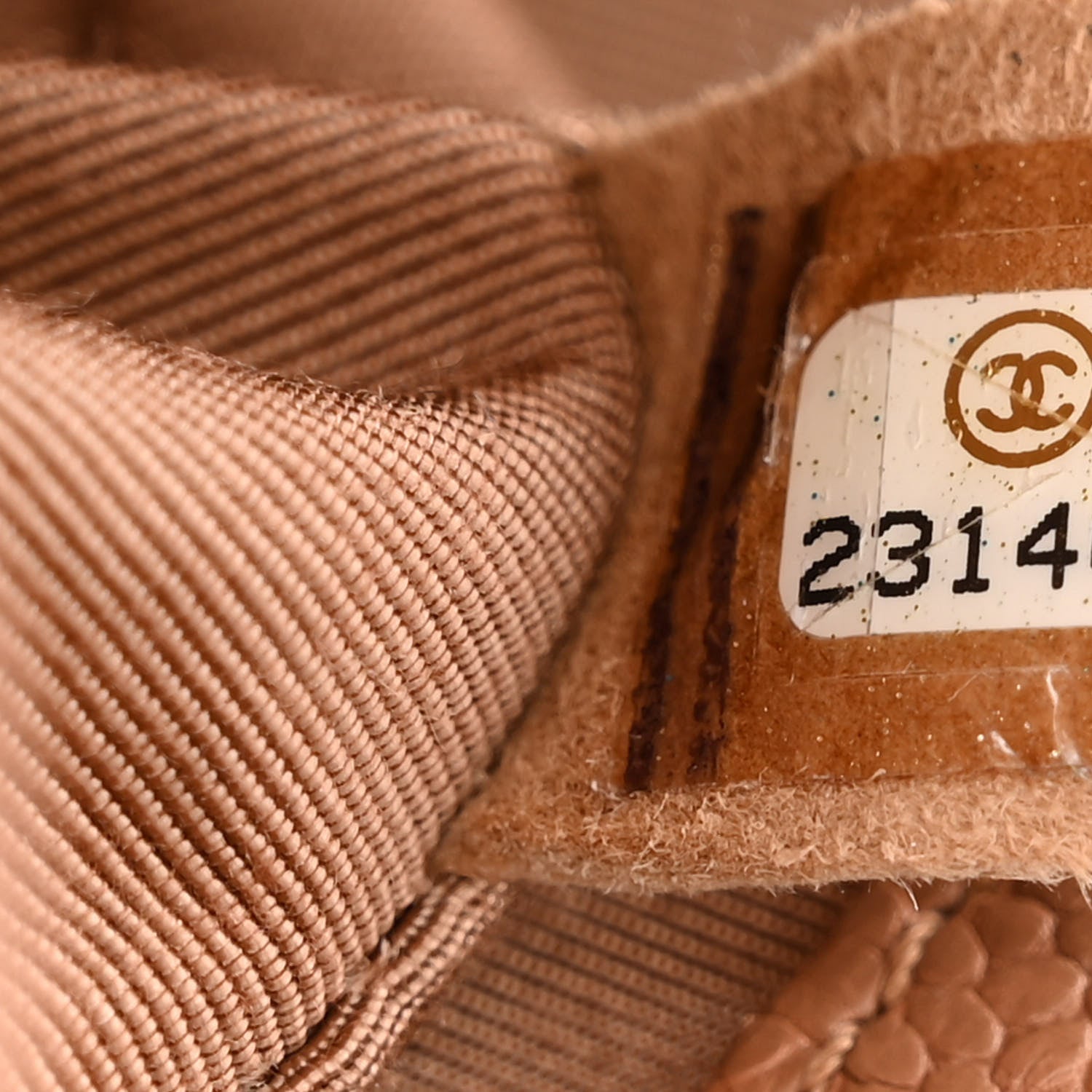 Chanel Caviar Quilted Medium Boy Flap Light Brown 7 of 11