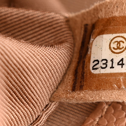 Chanel Caviar Quilted Medium Boy Flap Light Brown 7 of 11