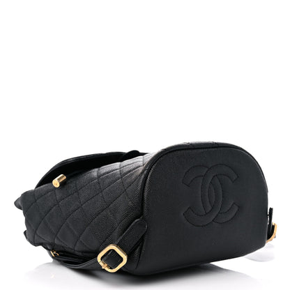 Chanel Caviar Quilted Small Filigree Backpack Black 3 of 8