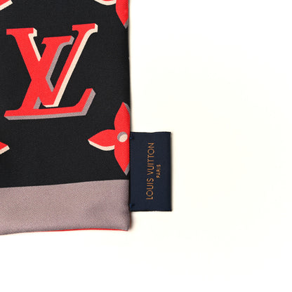 Louis Vuitton Silk Monogram Escale Perfect Match Bandeau Navy Blue 3 of 3