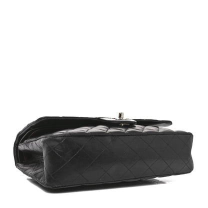 Chanel Lambskin Quilted Medium Double Flap Black 4 of 11
