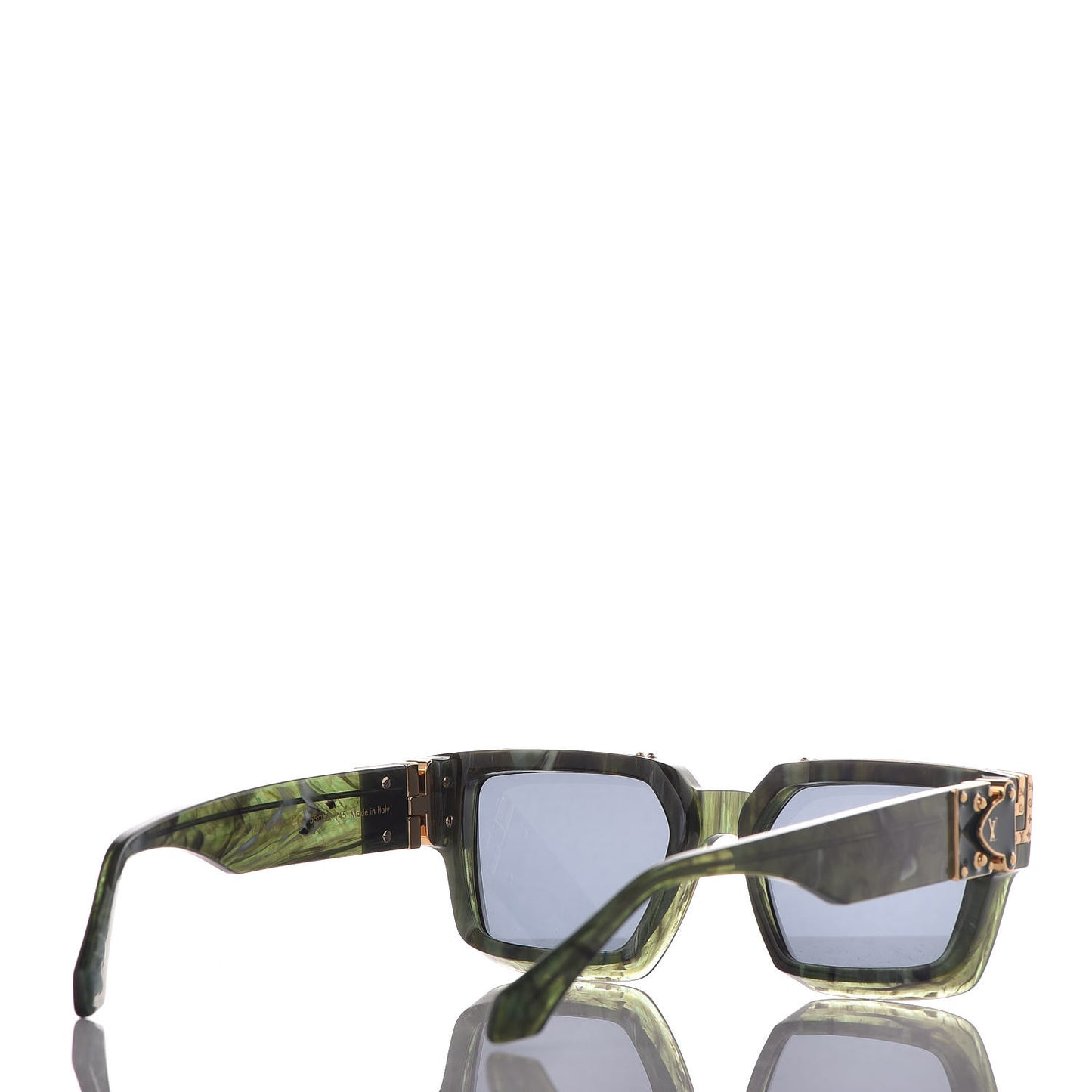 Acetate 1.1 Millionaires Z1167W Sunglasses Green Marble