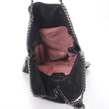 Stella McCartney Shaggy Deer Falabella Fold Over Tote Black 5 of 8
