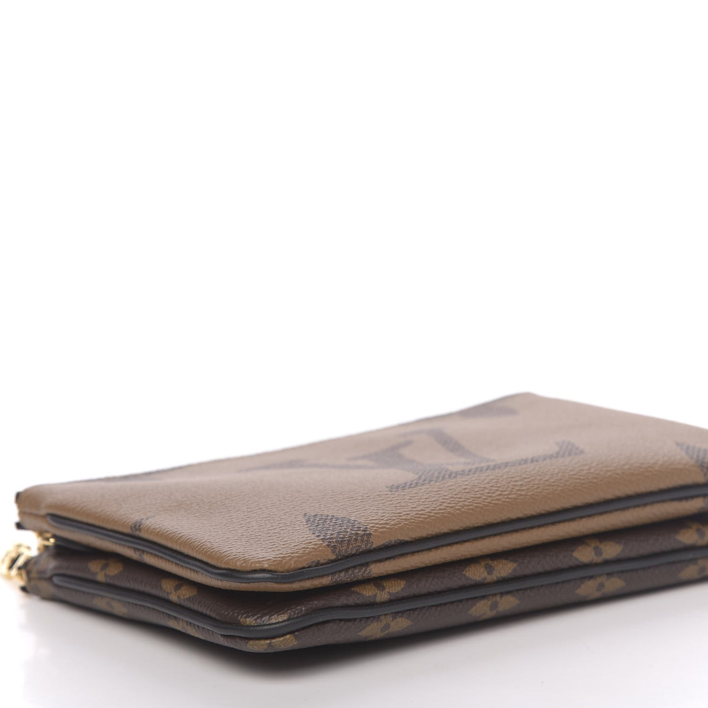 Reverse Monogram Giant Double Zip Pochette
