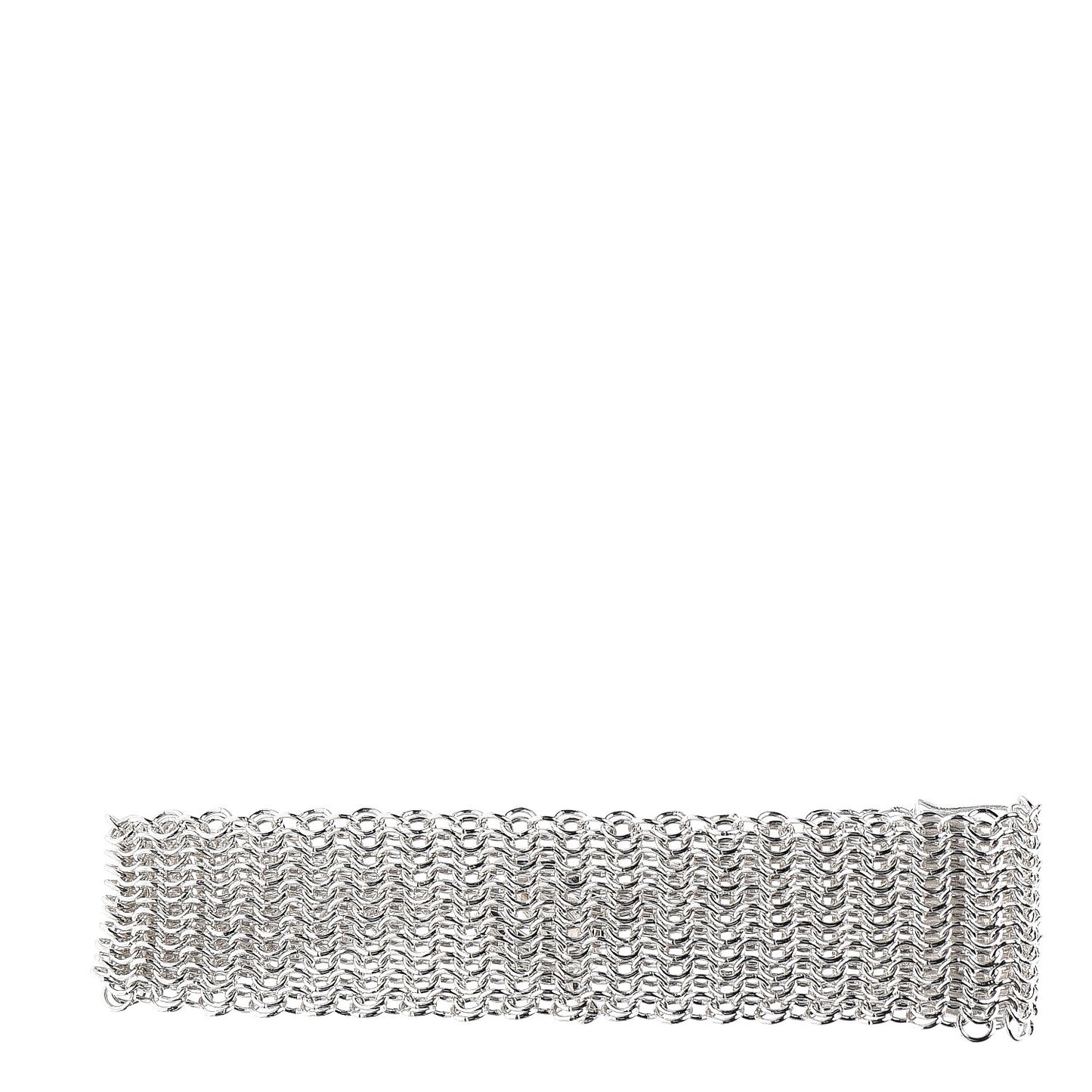 Sterling Silver Elsa Peretti Sevillana Mesh Toggle Bracelet