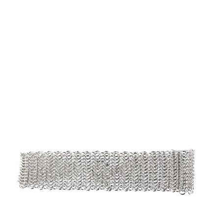 Tiffany Sterling Silver Elsa Peretti Sevillana Mesh Toggle Bracelet 1 of 3