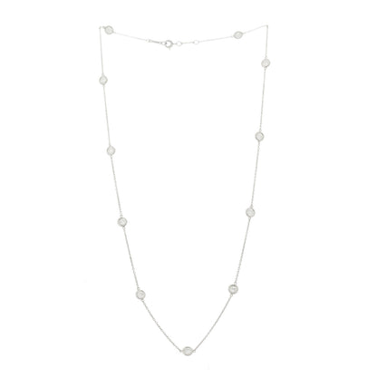 Tiffany Platinum Diamond Elsa Peretti 1.54ctw Diamonds by the Yard 11 Station Necklace 3 of 7