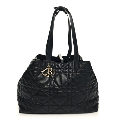 Christian Dior Calfskin Macrocannage Large Toujours Black 1 of 12