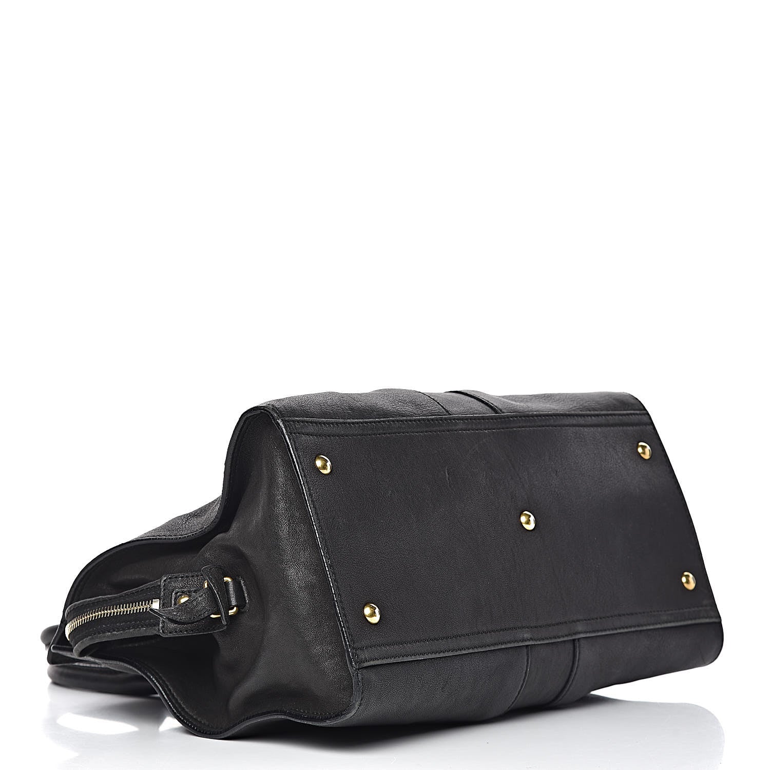 Saint Laurent Sheepskin Medium Cabas ChYc Black 4 of 16