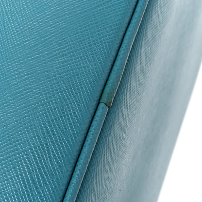 Prada Saffiano Lux Parabole Tote Turchese 12 of 13