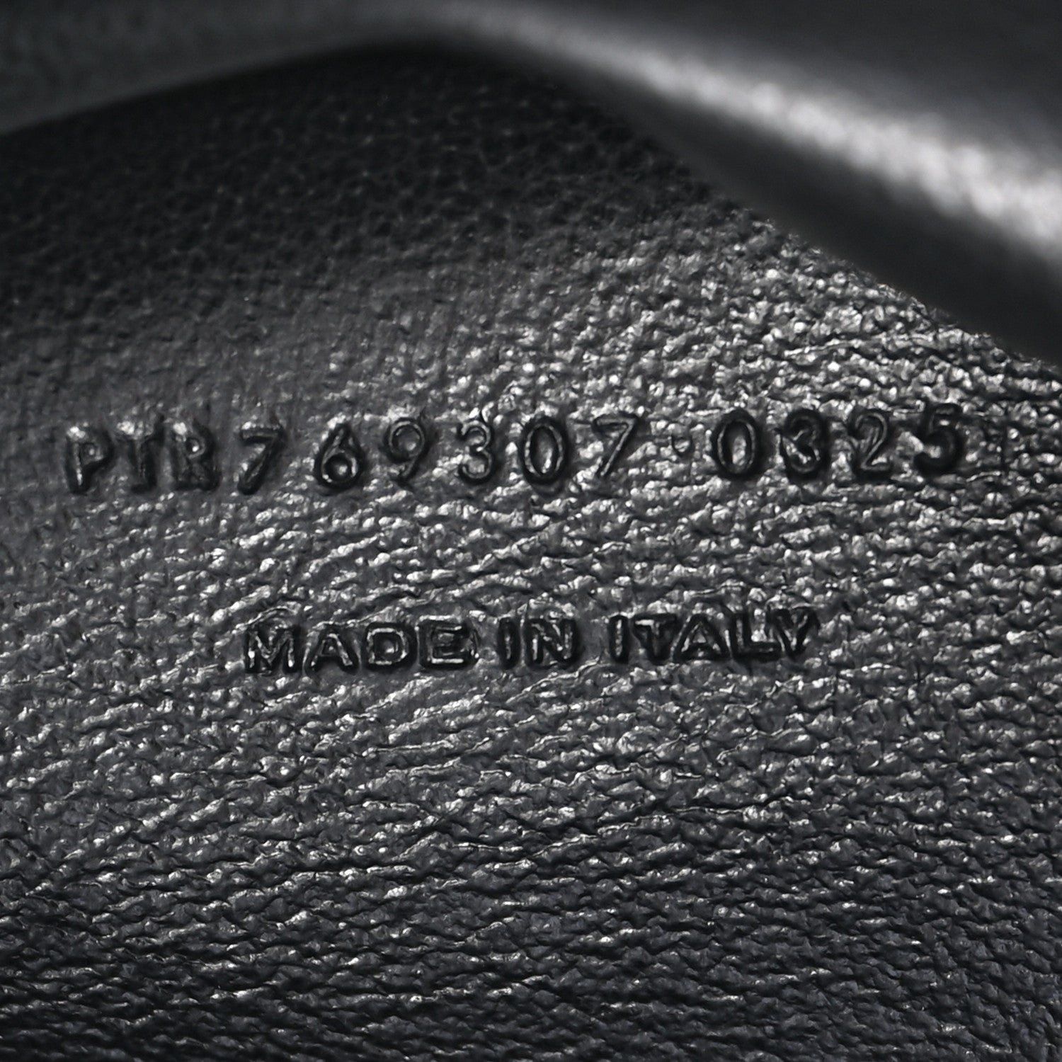 Saint Laurent Grained Lambskin Cassandre Envelope Pouch Black 7 of 7