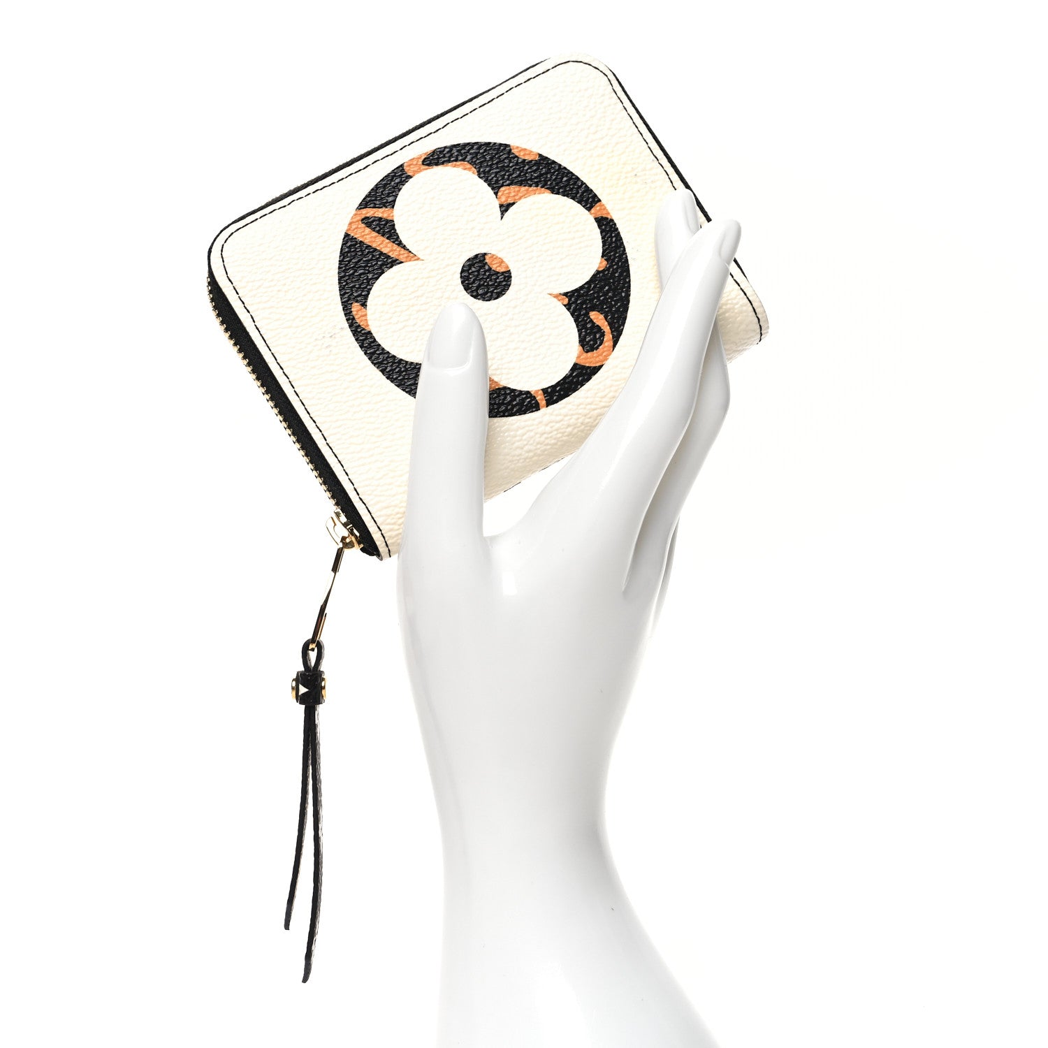 Louis Vuitton Monogram Giant Jungle Zippy Coin Purse Ivory 2 of 9