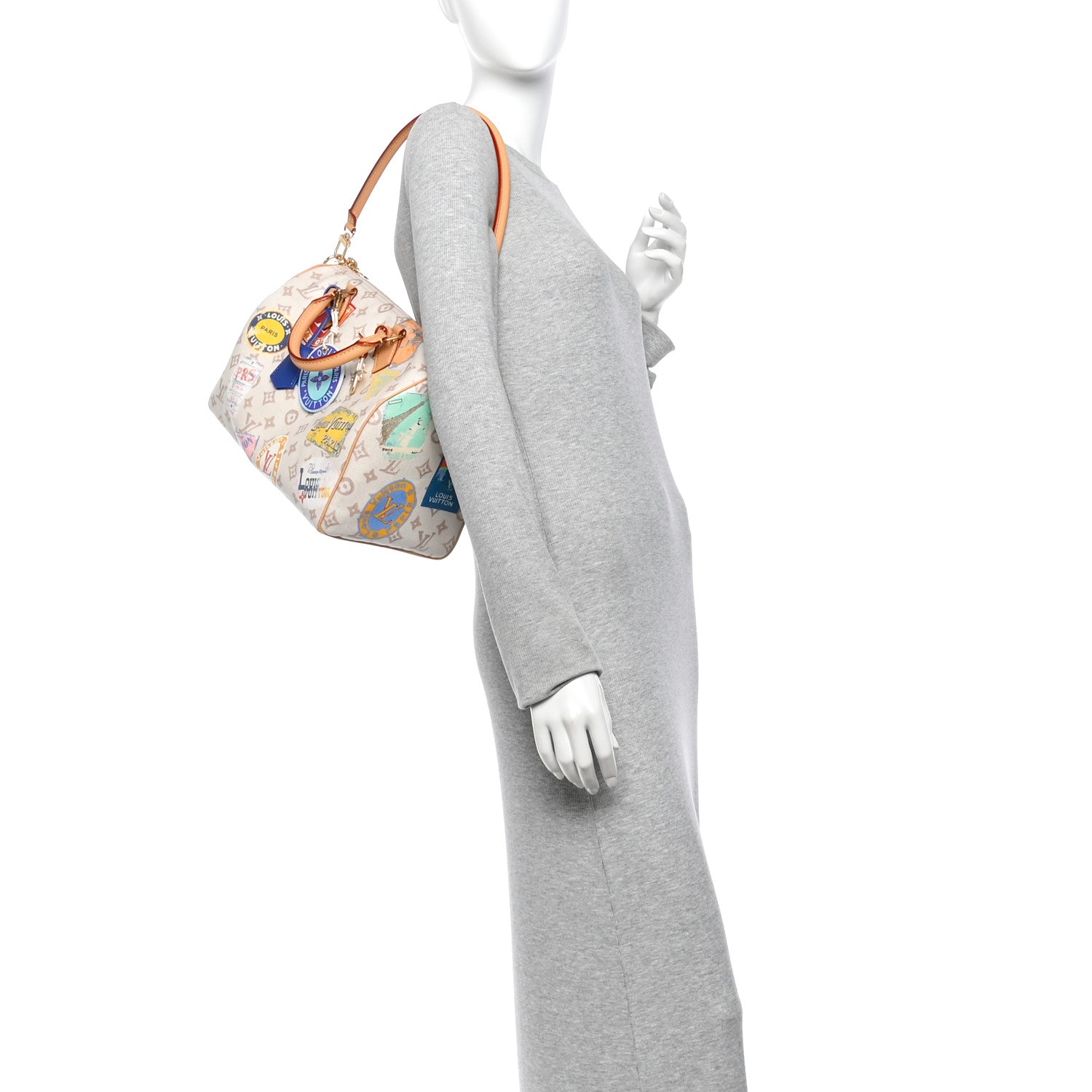 Louis Vuitton Monogram Flight Mode Speedy Soft 30 Dune 2 of 9