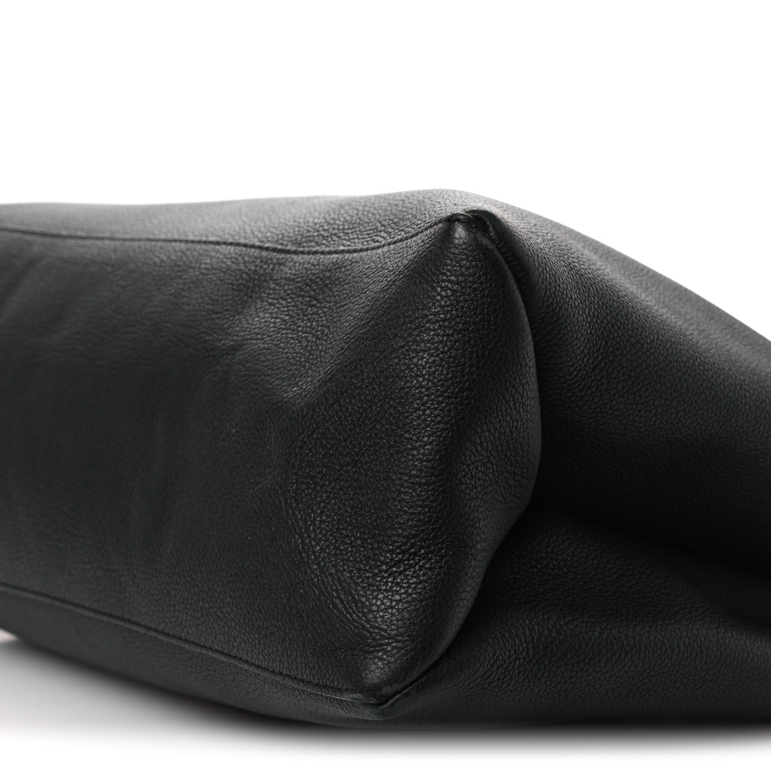 Louis Vuitton Grained Calfskin Lockme Shopper Black 9 of 11