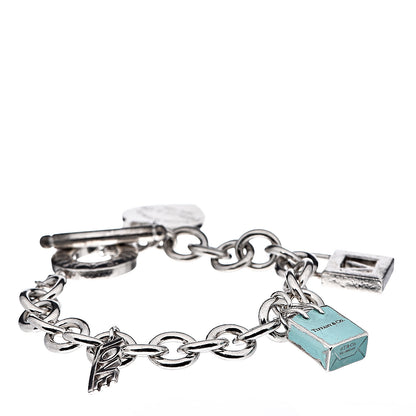 Tiffany Sterling Silver Charm Bracelet 1 of 5