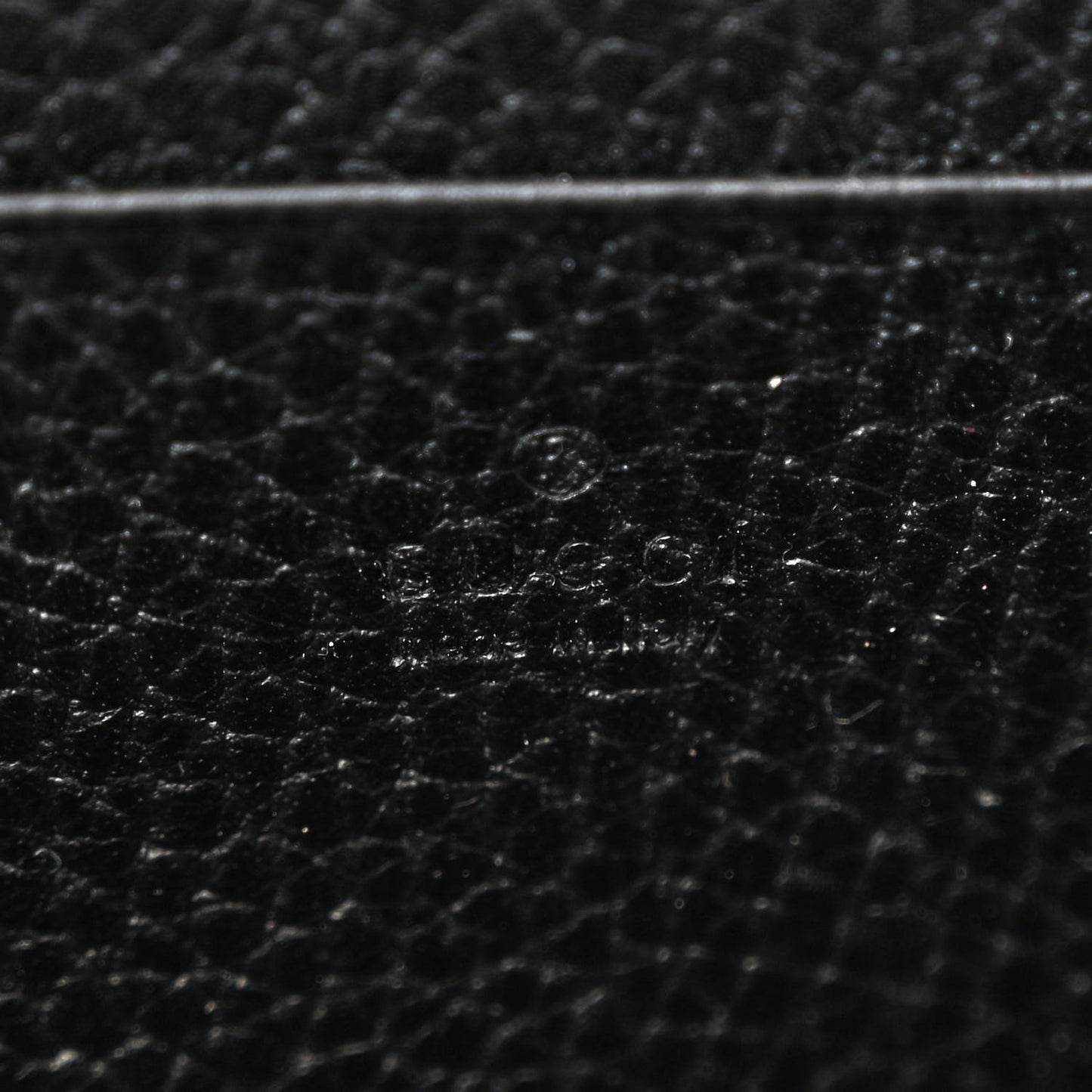 Calfskin Mini Dionysus Chain Wallet Black