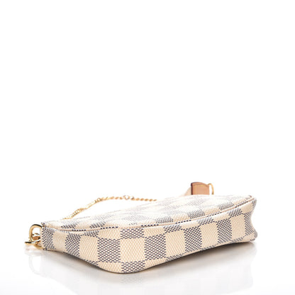 Louis Vuitton Damier Azur Mini Pochette Accessories 4 of 7