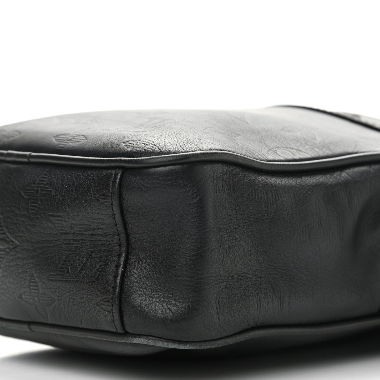 Calfskin Monogram Shadow Danube PM Black