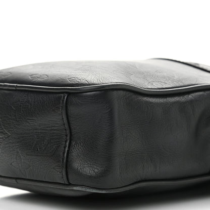 Louis Vuitton Calfskin Monogram Shadow Danube PM Black 10 of 10
